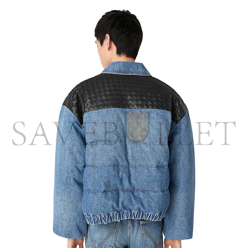 BOTTEGA VENETA VINTAGE INDIGO DENIM JACKET 833896V42W04715